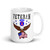 10th Mountain Veteran (American Eagle) White glossy mug