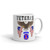 10th Mountain Veteran (American Eagle 2) White glossy mug