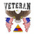3rd Armored Division Veteran (American Eagle 2) Bubble-free stickers