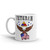 3rd Armored Division Veteran (American Eagle) White glossy mug
