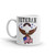 2nd Ranger Veteran (American Eagle) White glossy mug
