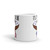 2nd Ranger Veteran (American Eagle) White glossy mug