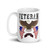 2nd Ranger Veteran (American Eagle 2) White glossy mug