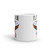 3rd Ranger Veteran (American Eagle) White glossy mug