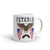 3rd Ranger Veteran (American Eagle 2) White glossy mug