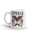 75th Ranger Veteran (American Eagle 2) White glossy mug