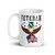 504 PIR Veteran (American Eagle) White glossy mug