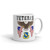 504 PIR Veteran (American Eagle 2) White glossy mug