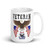 505 PIR Veteran (American Eagle 2) White glossy mug