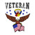 504 Devils Veteran (American Eagle) Bubble-free stickers