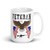 Veteran (M4/M16) (American Eagle 2) White glossy mug