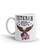 Combat Medic Badge Veteran (American Eagle) White glossy mug