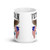 Combat Infantry Badge Veteran (American Eagle 2) White glossy mug