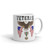 Desert Storm Veteran (American Eagle 2) White glossy mug