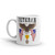 Vietnam Veteran (American Eagle 2) White glossy mug