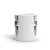 Afghanistan Veteran (American Eagle 2) White glossy mug