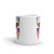 Iraq Veteran (American Eagle 2) White glossy mug