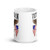 Iraq Veteran (American Eagle 2) White glossy mug