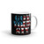 Got Your Six White glossy mug