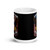 Land of the Free Eagle White glossy mug
