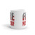 Fire Rescue White glossy mug