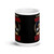 I'm Not the Veteran's Wife, I'm the Veteran White glossy mug