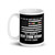 My Time in Uniform is Over (Desert Storm Veteran) White glossy mug