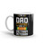 Dad, Grandpa, Vietnam Veteran White glossy mug