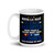 Korean War Veteran Daughter White glossy mug