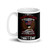 Grumpy Veteran (Don't Care) White glossy mug