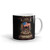 Grumpy Veteran (Anger Issues) White glossy mug