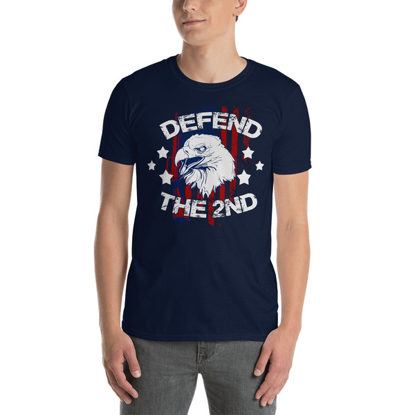 Defend the 2nd Amendment (Eagle) Short-Sleeve Unisex T-Shirt