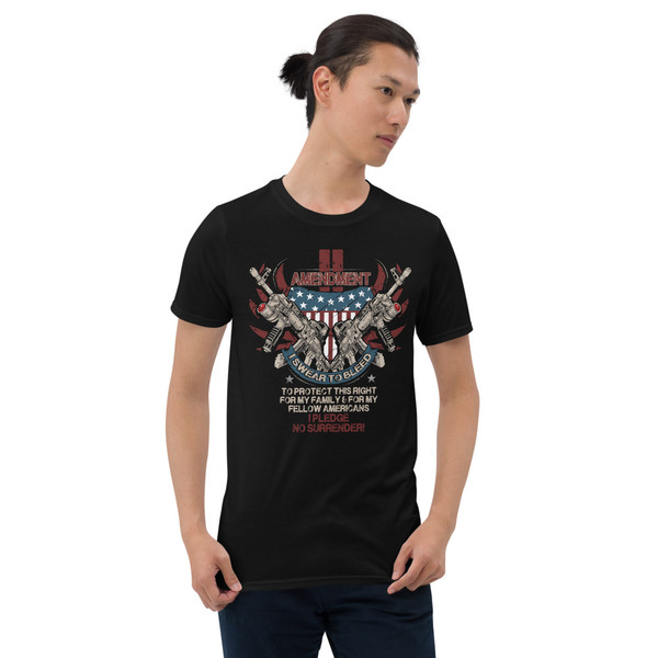 2nd Amendment (No Surrender) Short-Sleeve Unisex T-Shirt
