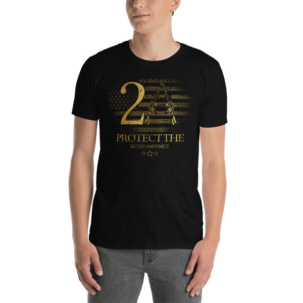 2A Protect the Second Amendment Short-Sleeve Unisex T-Shirt