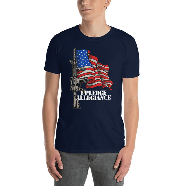 I Pledge Allegiance Short-Sleeve Unisex T-Shirt