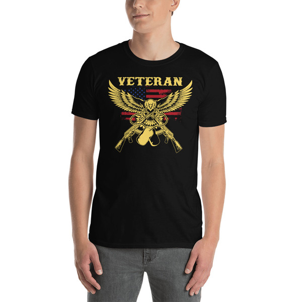 Veteran (Flying Eagle) Short-Sleeve Unisex T-Shirt