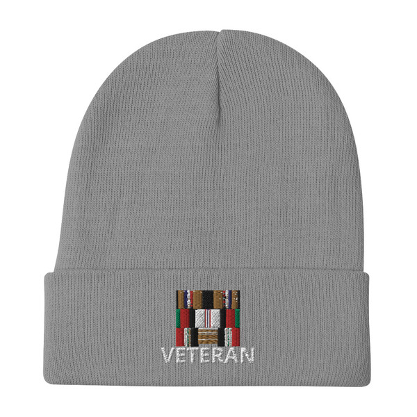 Desert Storm, Iraq, Afghanistan Embroidered Beanie