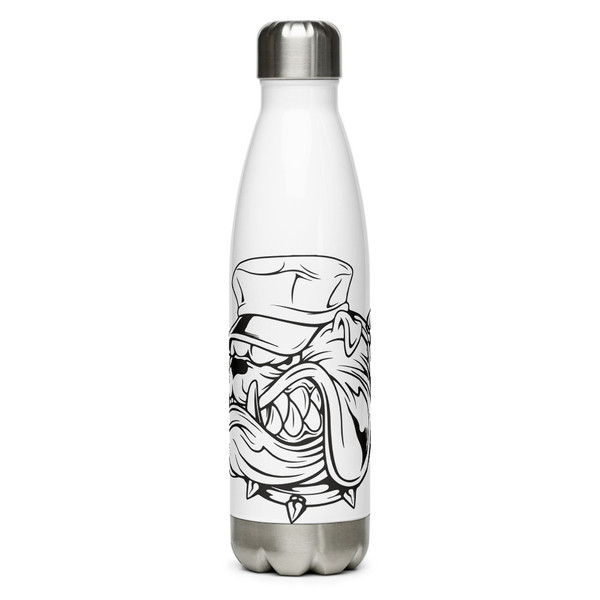 Devil Dog (Option 1) Stainless Steel Water Bottle