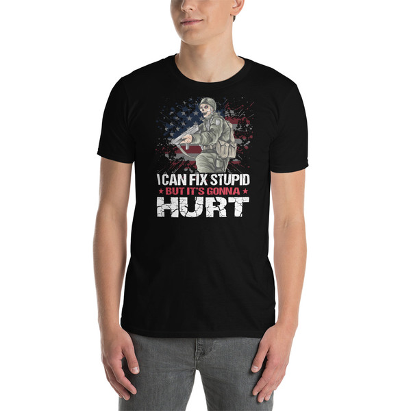 I Can Fix Stupid Short-Sleeve Unisex T-Shirt