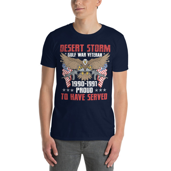 Gulf War Veteran (Desert Storm) Short-Sleeve Unisex T-Shirt