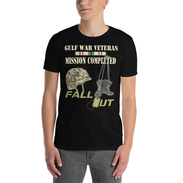 Gulf War Veteran (Mission Completed) Short-Sleeve Unisex T-Shirt