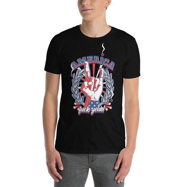 America F-Yeah Short-Sleeve Unisex T-Shirt