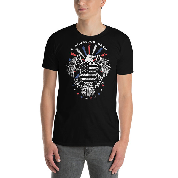 E Pluribus Unum (Eagle) Short-Sleeve Unisex T-Shirt