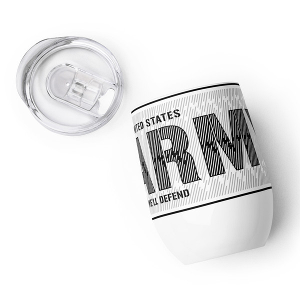 Army (This We'll Defend) Wine tumbler