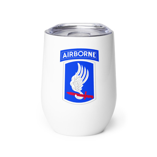 173rd Airborne Brigade Wine tumbler