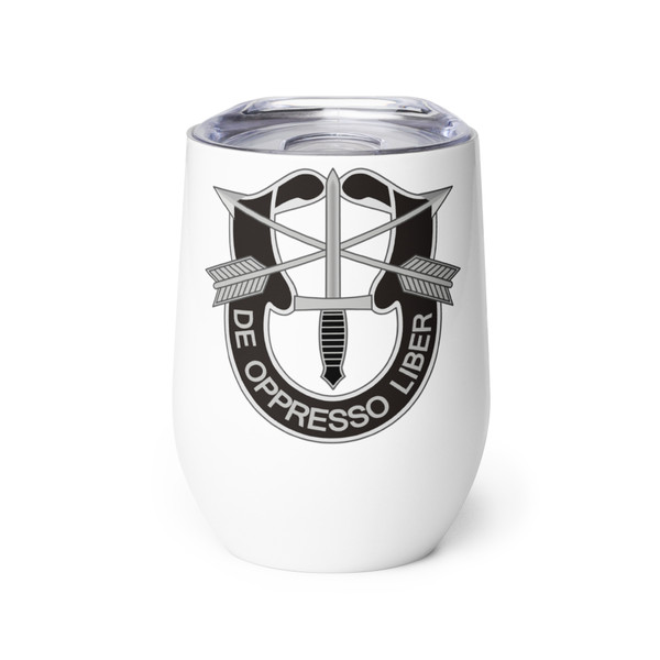Special Forces Crest Wine tumbler