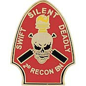 U.S. Marines 2d Recon Bn Pin