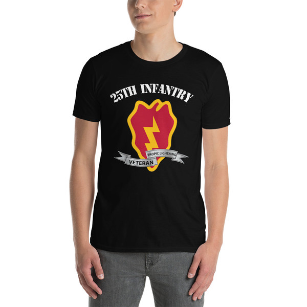 25th Infantry (Tropic Lightning) Short-Sleeve Unisex T-Shirt