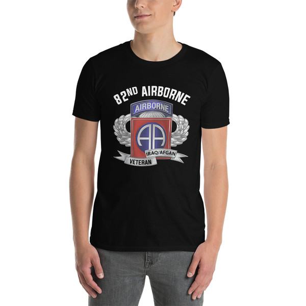 82nd Airborne Iraq Afghan Veteran Short-Sleeve Unisex T-Shirt