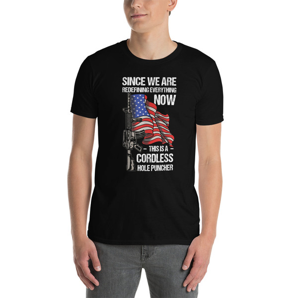 Cordless Hole Puncher Short-Sleeve Unisex T-Shirt